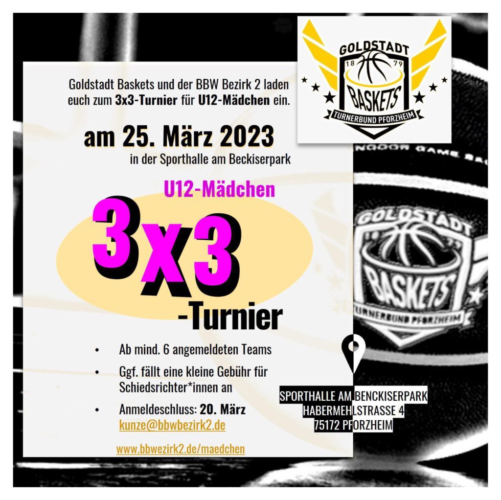 3x3 Turnier U12 Mädchen